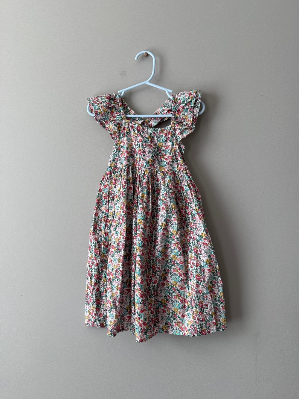 next Floral Cotton Sundress in Pink, Green & Yellow